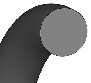 O-Ring 76 x 2,5 mm FKM 80 Dichtring schwarz oder braun 